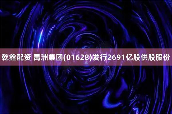 乾鑫配资 禹洲集团(01628)发行2691亿股供股股份